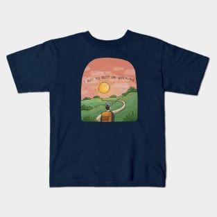 I got to keep on walking Kids T-Shirt